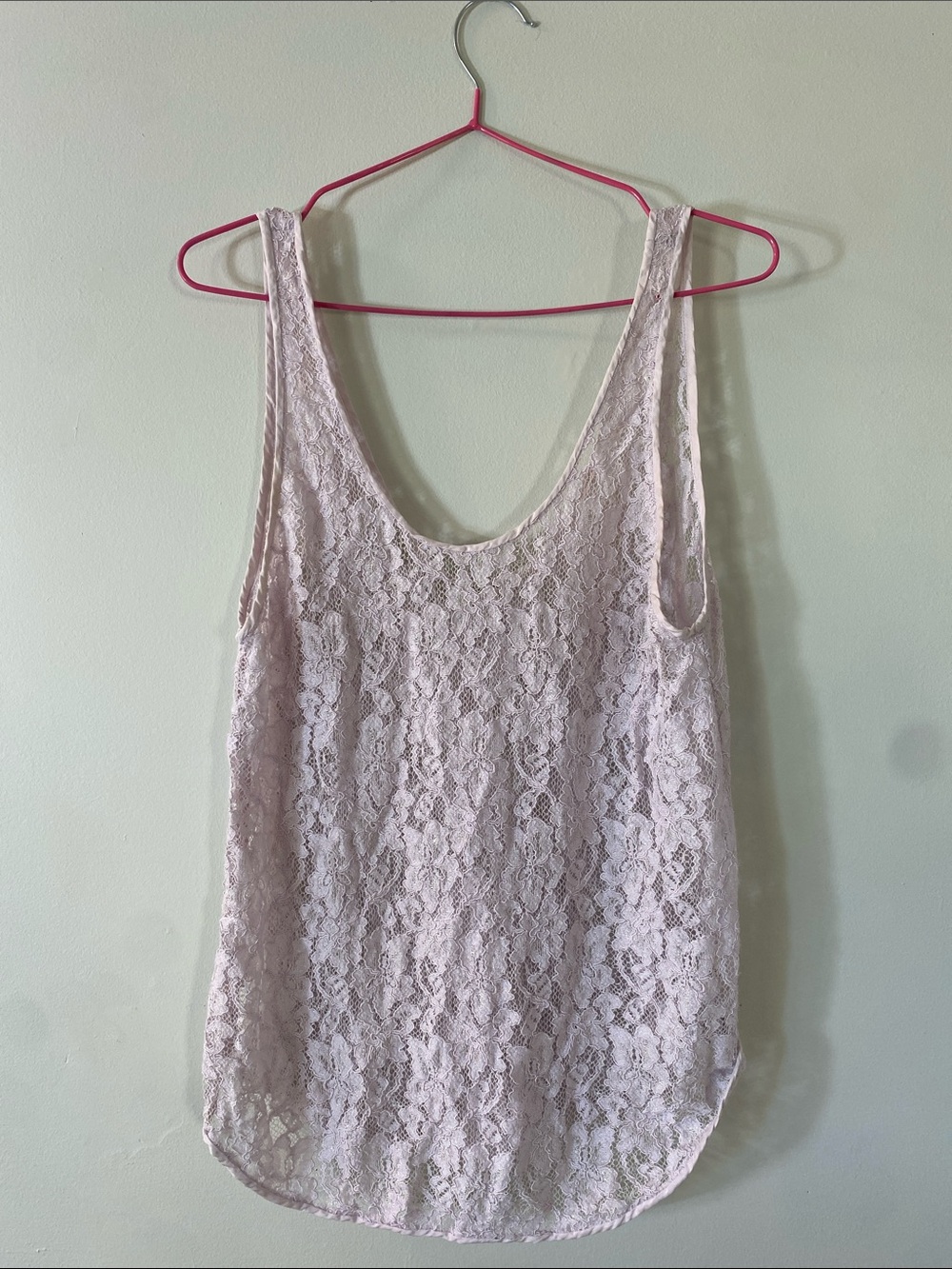 Lace Feminine Wilfred Tank Lilac